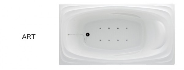 マイクロバブル浴槽 　ゲルマニウム&バドガシュタイン加工 マイクロバブル バスタブ　ART
